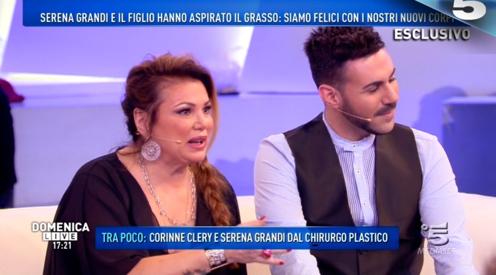 Serena Grandi Liposuzione Con Il Figlio Ora Siamo Felici E