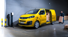 Opel Vivaro-e, il van elettrico per le consegne dell'ultimo miglio. Ricarica rapida e tanta tecnologia a bordo