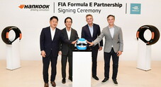 FE, Hankook nuovo fornitore di pneumatici del campionato elettrico. Le gomme realizzate con il 30% di materiali sostenibili