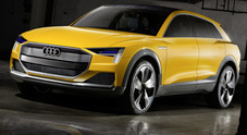 Audi h-Tron Concept, svelato il crossover del futuro che punta sull'idrogeno