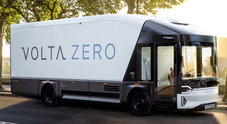 Volta Zero, camion elettrico 16 tonn da svedese Volta Trucks. Debutto italiano dal 7 al 11 giugno a Peschiera Borromeo (Milano)
