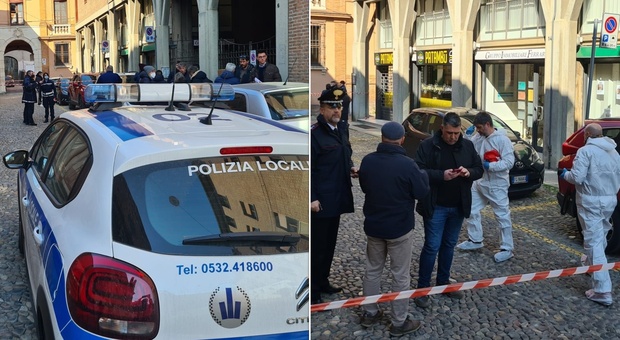Ferrara, sparatoria in pieno centro: un ferito gravissimo, l'aggressore in fuga