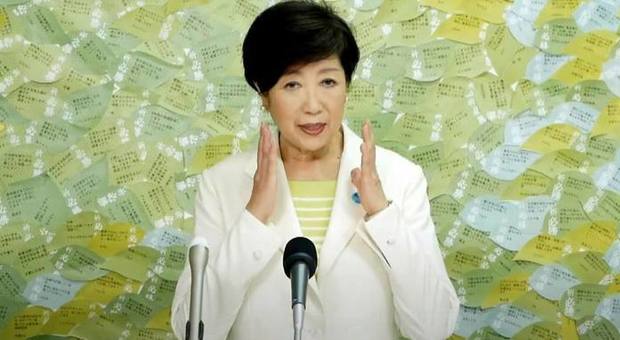 La governatrice Koike fa il bis La governatrice Koike fa il bis