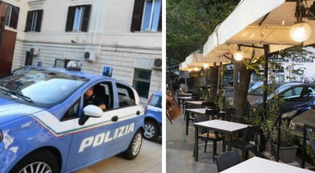 Roma, straniero molesta due ragazze al bar poi aggredisce il gestore che le aveva difese