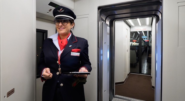 A bordo del Frecciarossa in partenza a Fontivegge
A bordo del Frecciarossa in partenza a Fontivegge