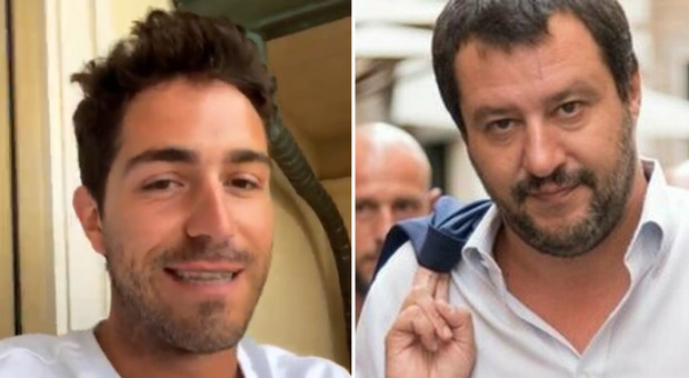 Tommaso Zorzi affonda Matteo Salvini: «A lui il voto degli analfabeti». Il politico replica: «Buone elezioni anche a te»