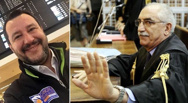 Salvini e il tweet sul blitz, scontro con Spataro: «È stanco, vada in pensione»
