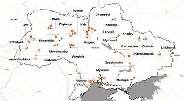 Ucraina, l'intelligence estone: «Ecco la mappa degli obiettivi di Mosca, sono pronti all'attacco»