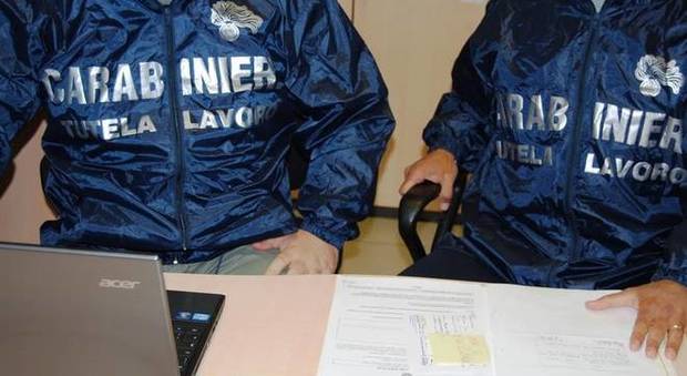 Carabinieri del Lavoro in azione Carabinieri del Lavoro in azione