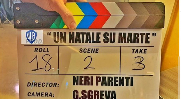 Christian De Sica e Massimo Boldi insieme in "Un Natale su Marte". Il post dell'attore: «Primo ciak!» Christian De Sica e Massimo Boldi insieme in "Un Natale su Marte". Il post dell'attore: «Primo ciak!»