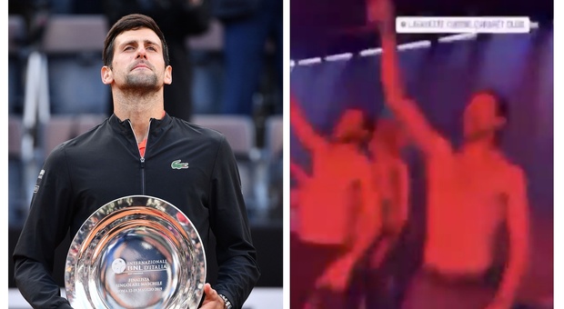 Paura Djokovic: «È stato a contatto con un positivo». Nel weekend i video a petto nudo in discoteca