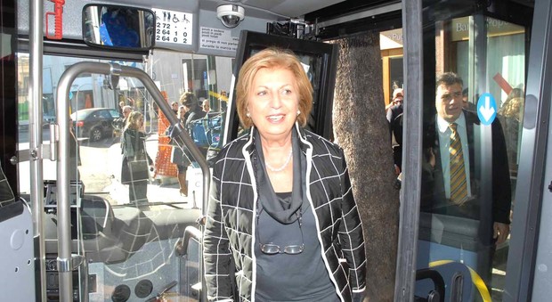 La senatrice Adriana Poli Bortone
