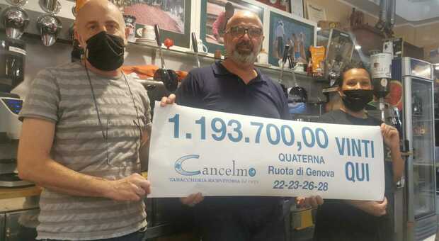 Lotto, vincita record in Abruzzo: quaterna da 1,3 milioni di euro ad Atessa