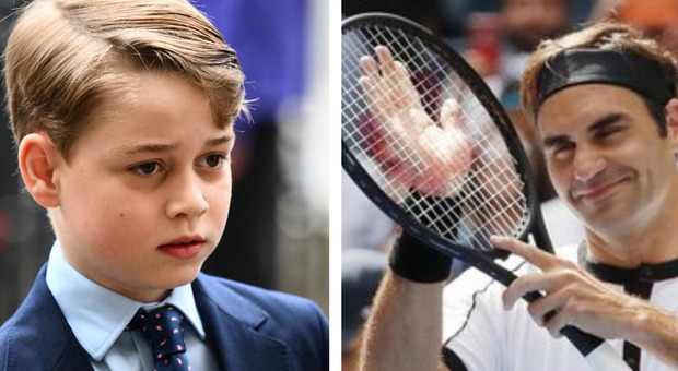 Baby George a lezioni di tennis da Roger Federer: il principino futuro campione di Wimbledon? Le parole del suo maestro