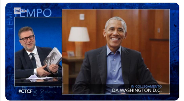 Barack Obama ospite di Fabio Fazio, conduttore incredulo: «È tutto vero...»