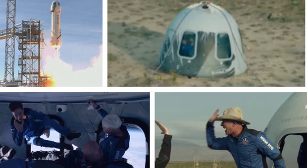 Blue Origin, diretta dalle 14.30: Jeff Bezos nello spazio. Il costo? Trentaduemila euro al secondo