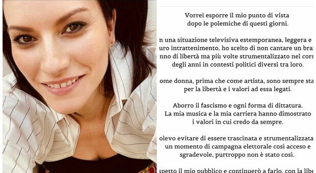 Laura Pausini rompe il silenzio sulle polemiche su Bella Ciao: ecco cosa ha detto