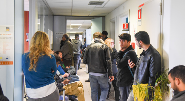 L'attesa per il colloquio L'attesa per il colloquio