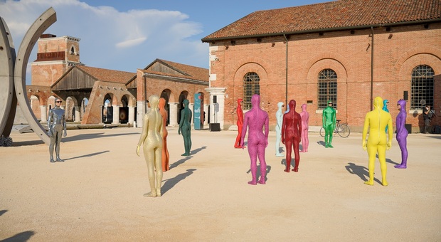 Lo spettacolo dei ballerini di Biennale College Danza in scena all'Arsenale di Venezia