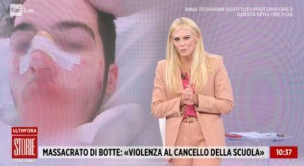 Ragazzo picchiato dai bulli, la preside a Storie Italiane: «Nostri ragazzi non coinvolti, tutto torni alla normalità»