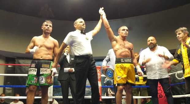 Boxe, El Harraz non cede il titolo di campione dei pesi medi: