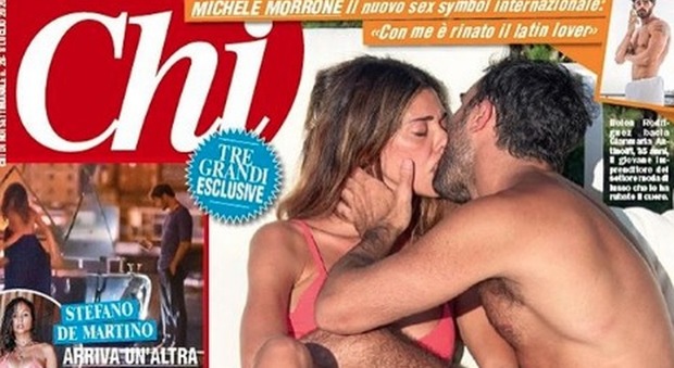 Belen, la foto del primo bacio dopo Stefano De Martino con Gianmaria Antinolfi: «Estate muy caliente...»