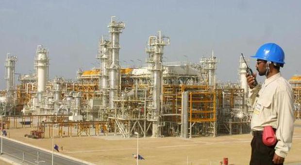 Un impianto di produzione del gas in Iran Un impianto di produzione del gas in Iran
