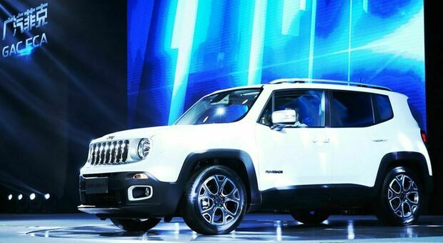 La Jeep Renegade della jont venture GAC-Stellantis che veniva prodotta in Cina