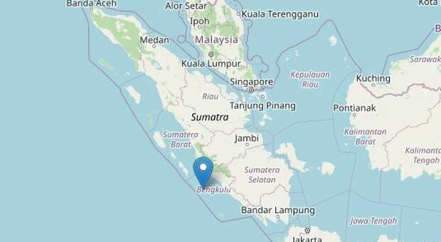 Terremoto in Indonesia: due forti scosse nella notte a largo di Sumatra
