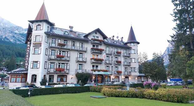 L'hotel Franceschi di Cortina