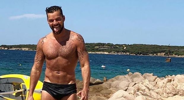 Ricky Martin, vacanze romantiche con il compagno in Costa Smeralda