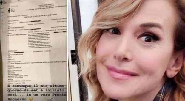 Barbara D'Urso in pronto soccorso: «Ho preso un cazzottone in faccia...». Ecco come sta Barbara D'Urso in pronto soccorso: «Ho preso un cazzottone in faccia...». Ecco come sta