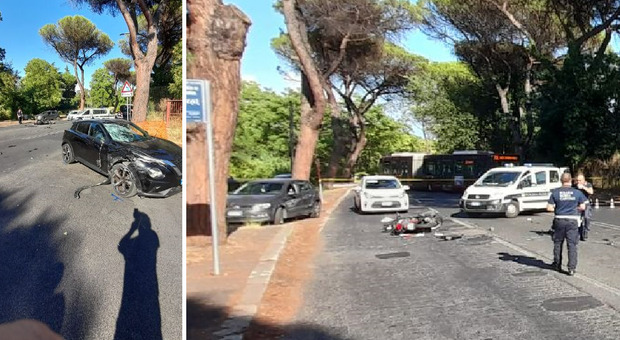 Incidente sulla Cassia, morto ragazzo di 20 anni: Alessio si schianta con lo scooter contro un'auto