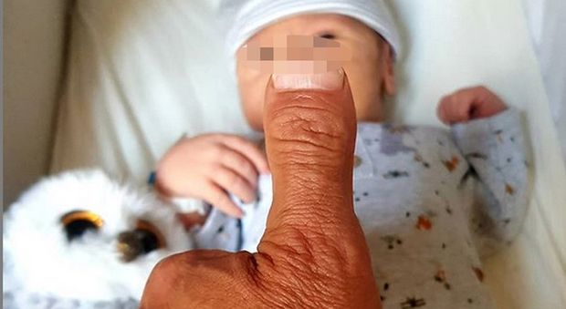 Il post di giorgio Mastrota col nipote Sasha (Instagram) Il post di giorgio Mastrota col nipote Sasha (Instagram)
