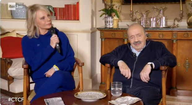 Maurizio Costanzo e Maria De Filippi, il 'battibecco' in tv da Fazio: «È la donna con cui morire»