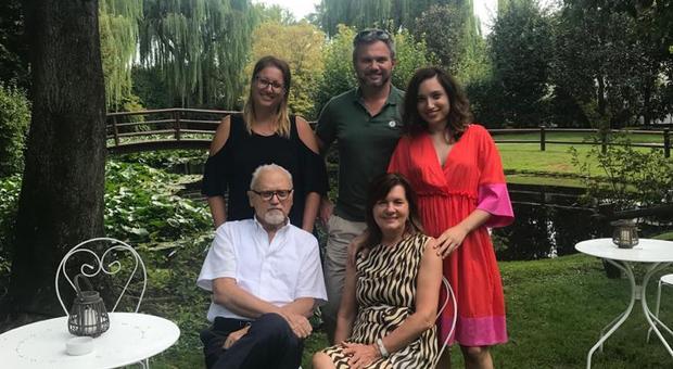Bepi Covre con la sua famiglia Bepi Covre con la sua famiglia
