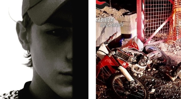 Cade mentre guida la moto da cross del padre, Leonardo muore a 16 anni