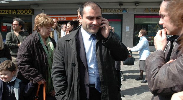 L'ex sindaco di Marino, Adriano Palozzi L'ex sindaco di Marino, Adriano Palozzi
