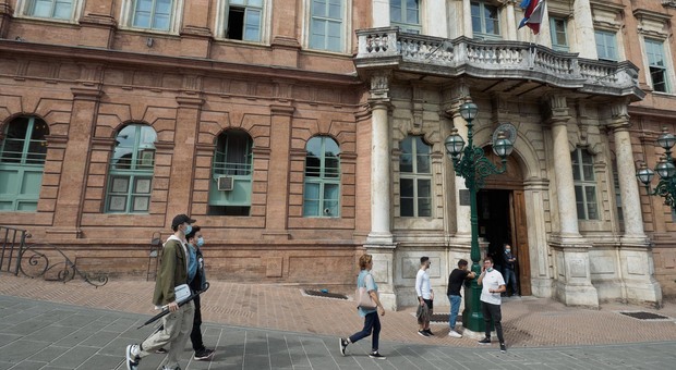 L'ingresso dell'Università per Stranieri di Perugia