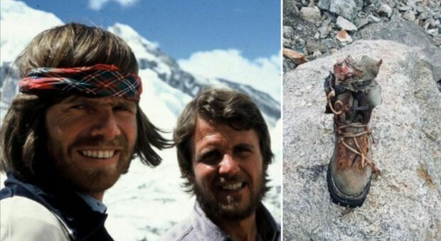 Messner, trovata anche il secondo scarpone di Gunther sul Nanga Parbat: un'altra prova che non venne abbandonato da Reinholt