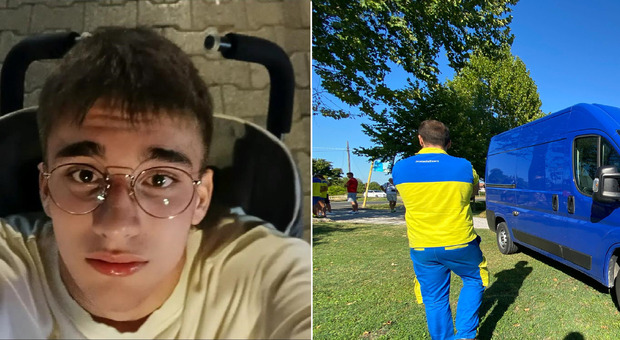 Alessandro Feletto 17enne morto in motorino dopo lo schianto con il corriere Sda