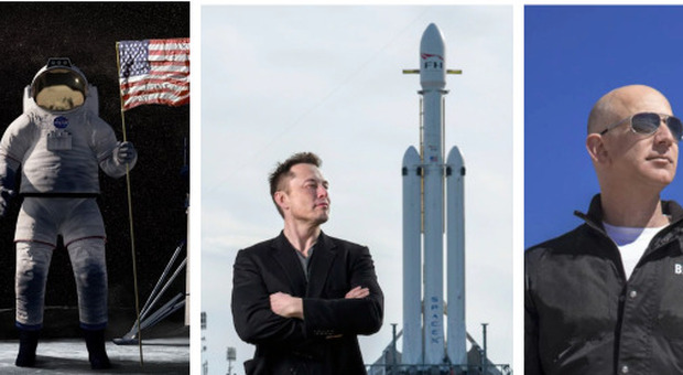 Luna, Bezos fa lo sconto di due miliardi ma la Nasa sceglie Musk per il programma Artemis