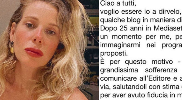Alessia Marcuzzi lascia Mediaset dopo 25 anni di carriera. L'annuncio: «Grandissima sofferenza», cosa è successo