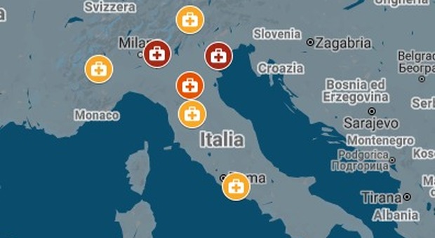 Coronavirus in Italia, 283 contagi e 7 morti: a Palermo il primo caso al Sud Coronavirus in Italia, 283 contagi e 7 morti: a Palermo il primo caso al Sud