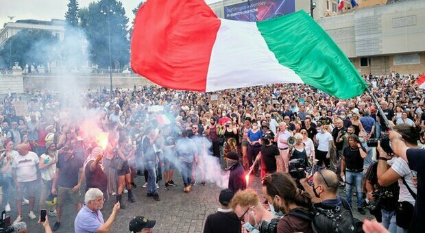 Roma, dal G20 ai no-vax : il Centro si blinda per il rischio scontri