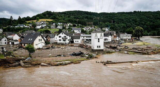Alluvioni in Germania, l'allarme dell'esperto: «Fenomeni così saranno sempre più frequenti»