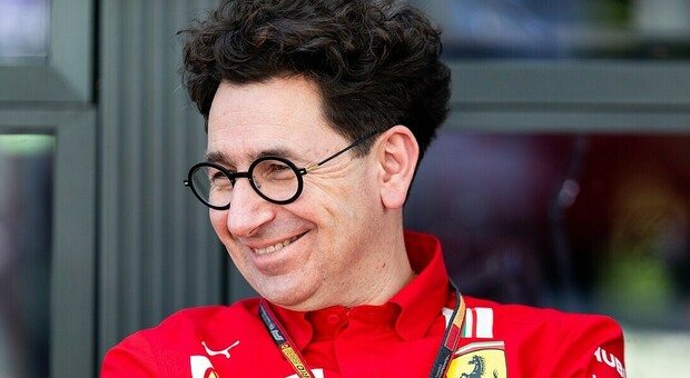 Mattia Binotto team principal della Ferrari