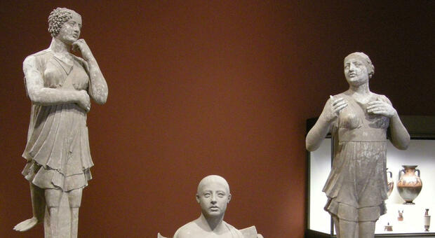 Cultura, al museo MarTa torna il gruppo scultoreo “Orfeo e le sirene”