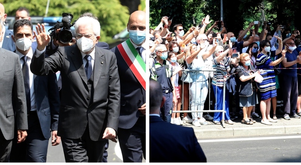 Codogno in festa aspetta Mattarella: «La fine di un incubo» Codogno in festa aspetta Mattarella: «La fine di un incubo»