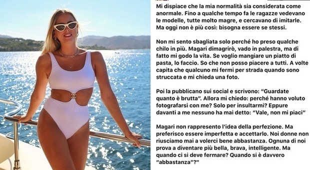 «Brutta e grassa». La sorella di Chiara Ferragni Valentina attaccata sui social. «Non mi sento sbagliata»